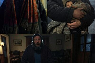 Доярка приютила в стужу незнакомца с малышом… А утром бродяга заметил странное фото – и тут же оцепенел!