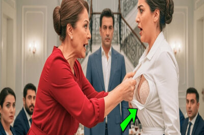 KİBİRLİ KADIN, ONU GARSON SANIP GÖMLEĞİNİ YIRTTI. AMA MİLYONER KOCASI HER ŞEYİ İZLİYORDU