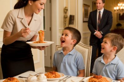 MİLYONER İKİZLER, YENİ DADI BİR ŞEY YAPANA KADAR HİÇBİR ŞEY YEMİYORDU — VE DUL BABA…