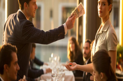 “Bize Fransızca hizmet et—5.000 euro alacaksın!” diye zengin adam garsona savurdu. Ve bir dakika sonra, onun gerçekte kim olduğunu öğrendiğinde beti benzi attı.