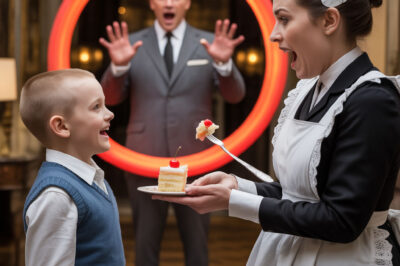 Milyonerin kızı henüz üç aylıktı ama hizmetçi onu şoke edecek bir şey yaptı.