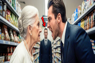 MARKET MÜDÜRÜ YAŞLI KADINI AŞAĞILADI. AMA ONUN MARKETİN SAHİBİ OLDUĞUNU ÖĞRENİNCE DEHŞETE KAPILDI