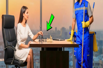 “SATRANÇTA BENİ YENERSEN SENİNLE EVLENİRİM” DİYE ALAY ETTİ CEO. AMA TEMİZLİKÇİ ESKİ BİR ŞAMPİYONDU