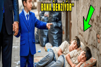 “BABA, ÇÖPTE UYUYAN O İKİ ÇOCUK BANA BENZİYOR” DEDİ MİLYONERİN OĞLU! VE BÜYÜK BİR SIR ORTAYA ÇIKTI