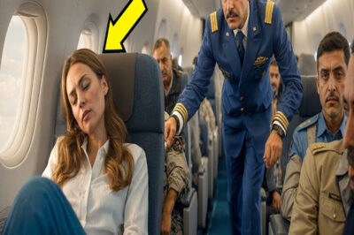 Kadın Uçakta Uyuyordu – Kaptan Korkuyla Sordu: “Uçakta Savaş Pilotu Var mı?”