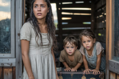 YALNIZ GENÇ KADIN 25 DOLARA AHŞAP EV SATIN ALDI… VE İKİ GİZLİ YETİM BULDU