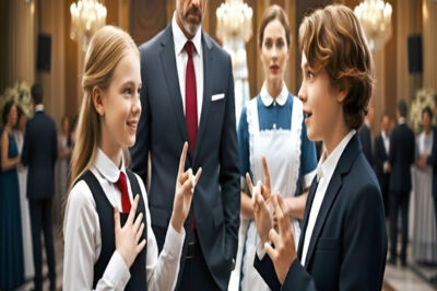 Hizmetçinin kızı, CEO’nun sağır oğlunun nasıl görmezden gelindiğini gördü — ta ki ona işaret diliyle konuşana kadar