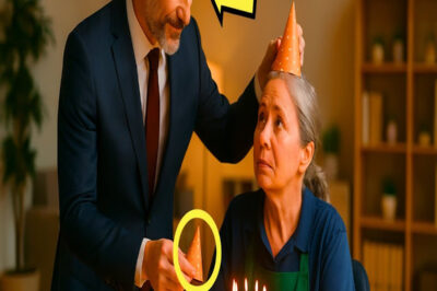 HİZMETÇİNİN YALNIZ BAŞINA MUMLARı ÜFLEDIĞINI GÖRDÜ… VE ONA KATILIP KATILAMAYACAĞINı SORDU