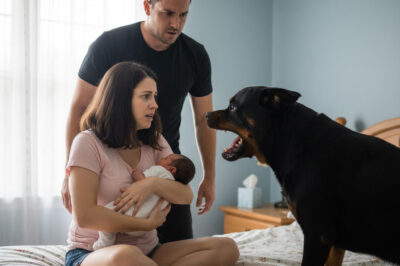 Her gece evin kara köpeği yeni doğan bebeğe hırlıyor, babayı şüphelendiriyordu. Hemen polisi aradı ve o andan itibaren yatağın altında korkunç gerçeği keşfettiler.
