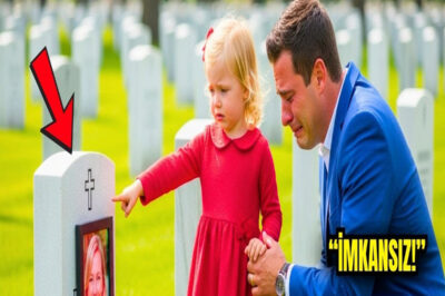 MİLYONER DUL, ÖLEN EŞİNİN MEZARINDA AĞLIYORDU, TA Kİ FAKİR BİR KIZ BAĞIRANA KADAR…