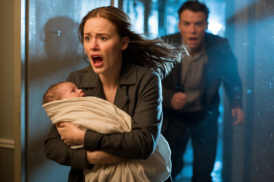 “Yardım edin!” — kucağında bir bebek taşıyan kız çığlık attı… Adam onu takip etti — ve donup kaldı.