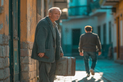 “Benden iğreniyorum,” dedi kendi oğlu… ve ertesi gün, yaşlı adam evini sattı ve ortadan kayboldu.