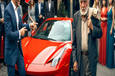 “Çalıştırırsan Ferrari Senin” — Milyoner, Yaşlı Adamı Aşağıladı, Ama Bilmediği Şey…