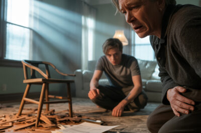 Oğlum miras için sırtımda bir sandalyeyi kırdı, ama o—