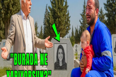 MİLYONER KIZININ MEZARINI ZİYARET ETTİ VE KUCAĞINDA BEBEKLE AĞLAYAN BİR GÖREVLİYİ GÖRÜNCE ŞOKE OLDU