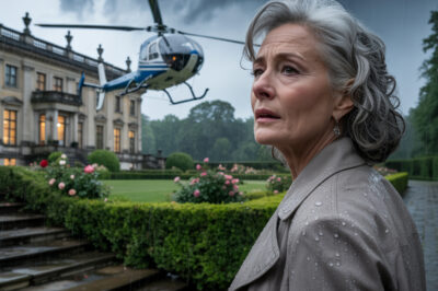 Yangınımız bütün çiftliğimi yıktıktan sonra, kendi kızım bana ev sahipliği yapmayı reddettiğinde, geçmişte ilgilendiğim bir oğlana sadece bir telefon açıp, helikopterinin bahçesine inmesini dinlemek her şeyi değiştirdi.