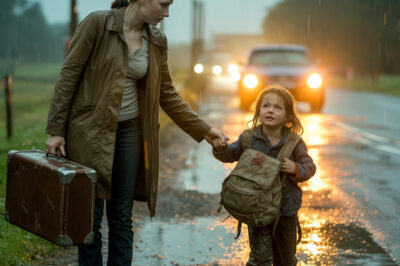 YOL KENARINDA TERK EDİLEN ANNE, ZALİM ÜVEY ANNEDEN KAÇAN BİR KIZ BULDU; ONUN YAPTIKLARI HER ŞEYİ DEĞİŞTİRDİ…