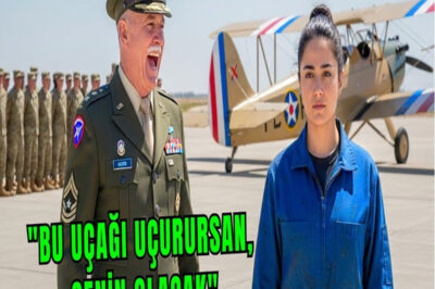 “BU UÇAĞI UÇURABİLİRSEN SENİN OLACAK” ABD KAPTANI, 100 ASKERİN ÖNÜNDE TÜRK MEKANİĞE MEYDAN OKUDU