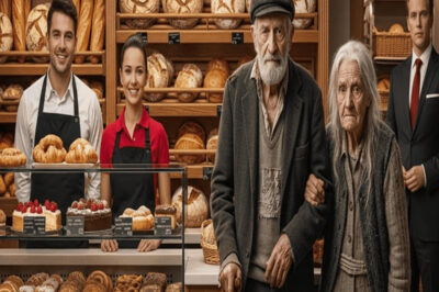 “Eşim için bayat bir pasta var mı?” dedi evsiz adam… milyoner her şeyi gördü