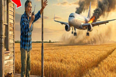 Uçak Çiftliğinin Üzerinde Motorlarını Kaybetti, Çiftçi Telsizi Alıp Talimat Vermeye Başladı