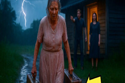 OĞUL ANNESİNİ FIRTINA SIRASINDA EVDEN KOVUYOR… AMA BAVULDA NE VARDI…