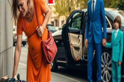 Hamile kadın çocuklarına yiyecek arıyordu… CEO gördü ve her şey değişti…