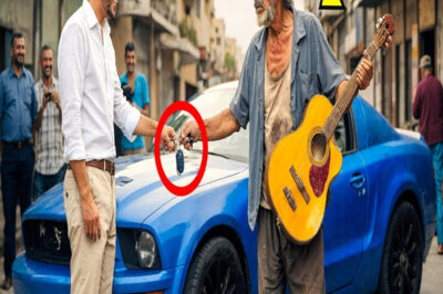 “BU ŞARKIYI ÇALARSAN ARABAMI VERİRİM!” — DEDİ GENÇ… TA Kİ EVSİZ ADAM USTACA ÇALANA KADAR!