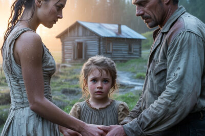 Bakire Gelin Yağmurda Bırakıldı—Çilli Küçük Bir Kız ‘Sen Cennetten mi Geldin?’ Dedi