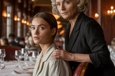 Biz restorandayken kız kardeşim şöyle dedi: “Hailey, git başka bir masa bul. Burası gerçek aile için, evlatlık kızlar için değil.” Masadaki herkes kahkahaya boğuldu. Sonra garson önüme 3.270 dolarlık bir hesap koydu — onların tüm yemeği için. Ben sadece gülümsedim, bir yudum aldım ve tek kelime etmeden ödedim. Ama ardından birinin “Sadece bir dakika…” dediğini duydum.