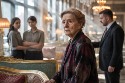 Yaşlı Kadını Lüks Mobilyacıda Görünüşünden Dolayı Aşağıladılar, Oğlunun Kim Olduğu Ortaya Çıkınca..