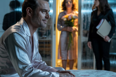 Kamera yağmurun çizdiği çizgileri izleyerek Etiler’deki cam cepheye yaklaşırken içeride iki gerçek karşı karşıya gelir: yatakta kıpırdamadan yatan bir adam ve banknotları tıkırtıyla sayan bir kadın. Biri hiçbir şey yapamıyor görünürken her şeyi duymaktadır; diğeri her şeyi elde ettiğini sanarken en önemli şeyi kaybetmek üzeredir. Koridorda ağlayan mütevazı bir kadınsa bu evdeki tek hakikati taşır. Bu, paranın çıngırağını bastıran bir sesin —saf bir kalbin— hikâyesi. Ve evin tavanından aşağı doğru düşen bir yalanın, bir ömrü nasıl değiştirdiğinin.