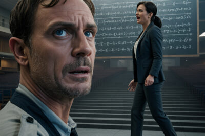 “Temizlik Görevlisi Olarak Alay Edilen Adam Tahtaya Geri Döndü ve O Profesörün Gururunu Tek Bir Cümleyle Yerle Bir Etti: ‘Bu Denklemi Çözersen Seninle Evlenirim’ Teklifi, Türkiye’yi Şoka Uğrattı!”