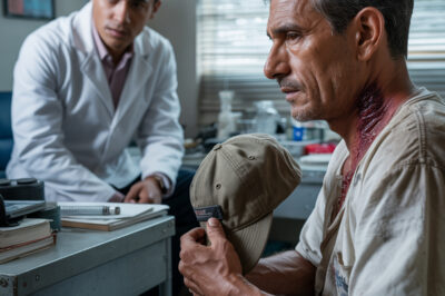 Doktor yara izimle alay etti… ta ki bir General içeri girip selam durana kadar